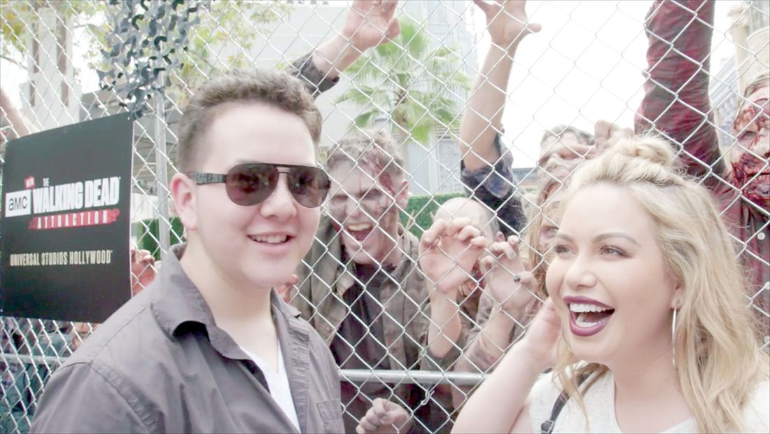 Chiquis & Johnny take on the Zombies Chiquis & Johnny take on the Zombies