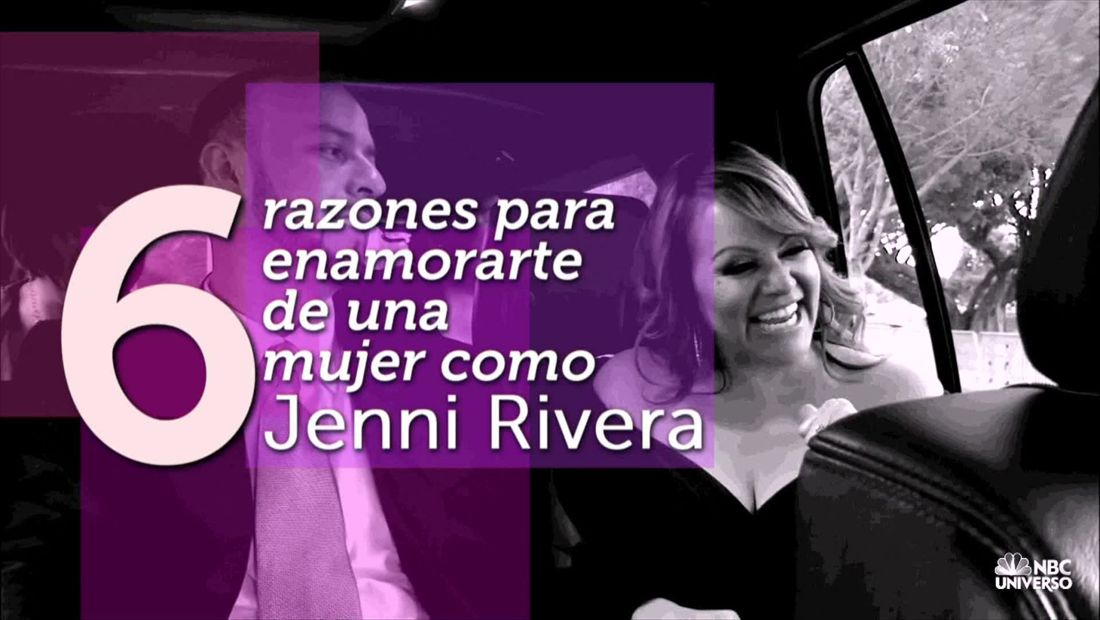 6 razones para enamorarte de una mujer como Jenni Rivera 6 razones para enamorarte de una mujer como Jenni Rivera