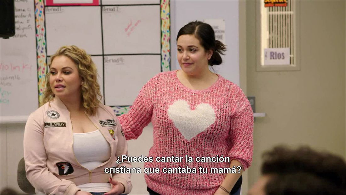 Chiquis helps Jacqie overcome her stage fright Chiquis helps Jacqie overcome her stage fright
